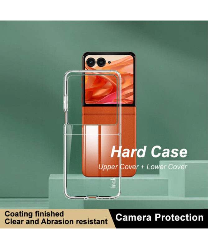 Coque Motorola Razr 60 / 50 | IMAK Crystal Case II Pro Transparent Rig
