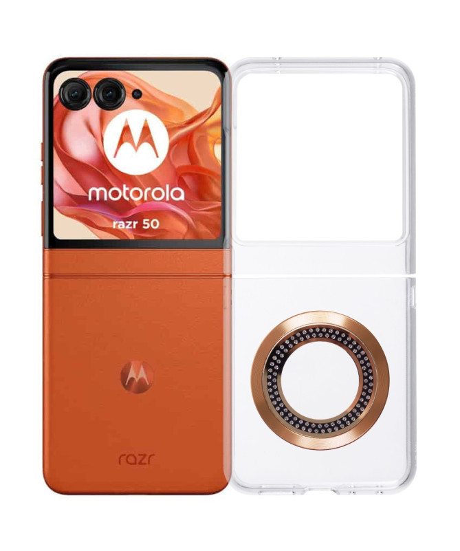Coque Motorola Razr 60 / 50 | LUMIRING Magnétique Transparente
