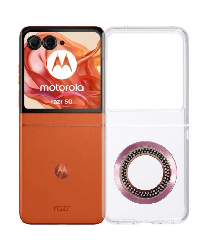Coque Motorola Razr 60 / 50 | LUMIRING Magnétique Transparente