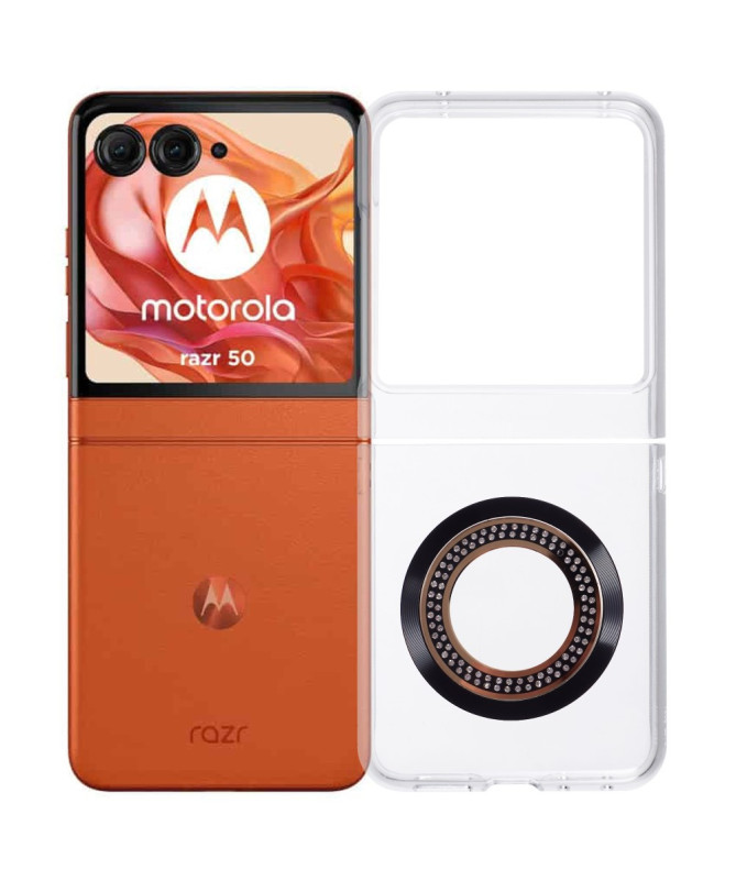 Coque Motorola Razr 60 / 50 | LUMIRING Magnétique Transparente