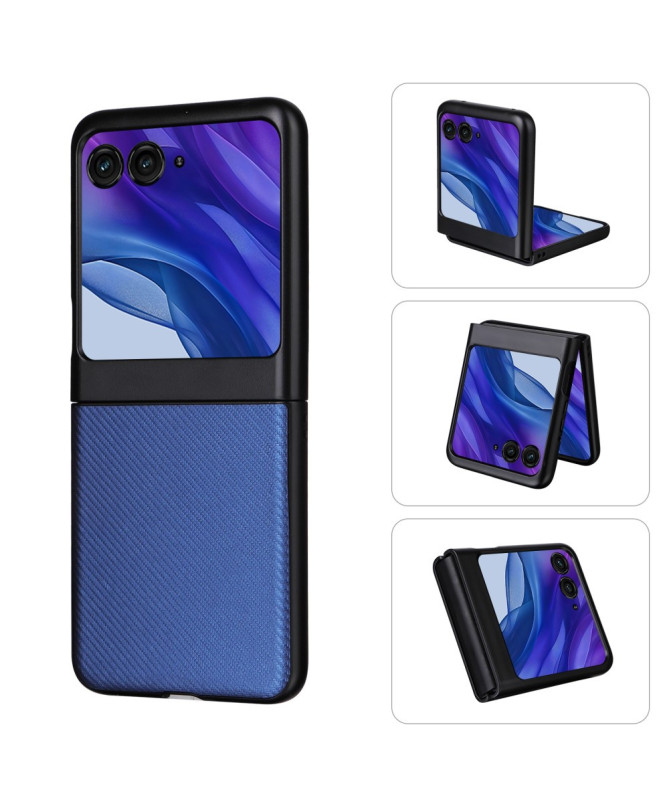 Coque Motorola Razr 60 / 50 | SHIELDTEX Finition Fibre Carbone