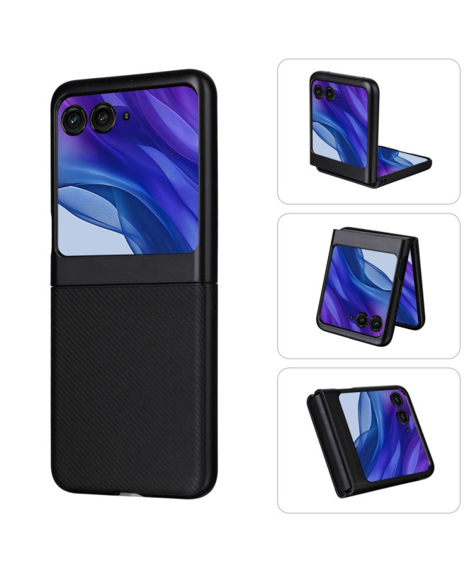 Coque Motorola Razr 60 / 50 | SHIELDTEX Finition Fibre Carbone