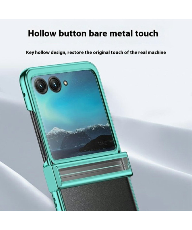 Coque Motorola Razr 60 | CLAROFRAME Métallisée avec Protection Charniè