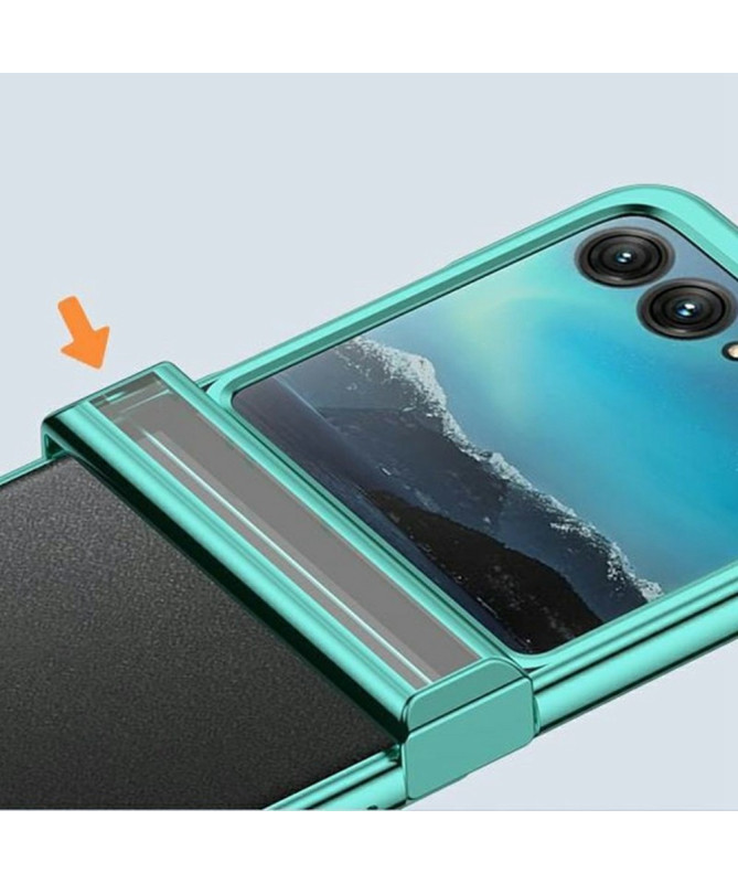 Coque Motorola Razr 60 | CLAROFRAME Métallisée avec Protection Charniè