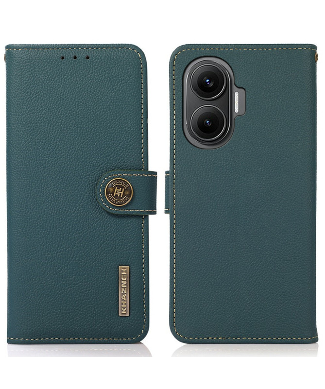 Housse Poco F7 KHAZNEH Classic en cuir