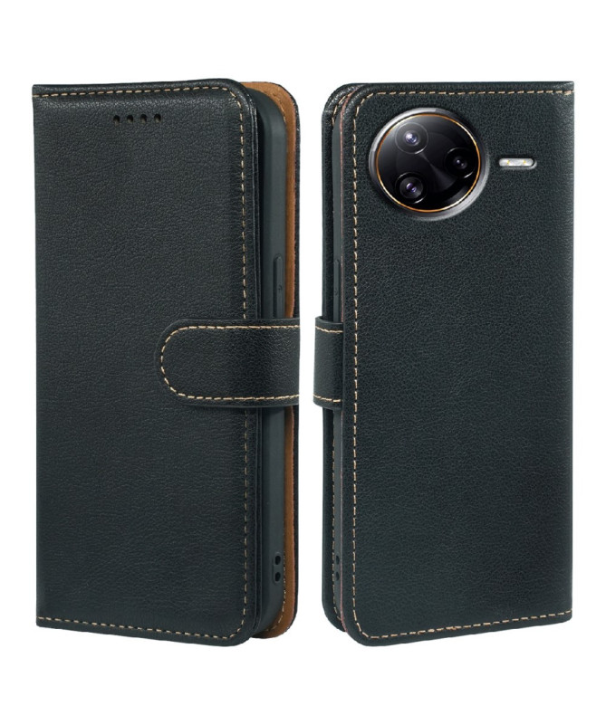 Housse Poco F7 Ultra Portefeuille Cuir Premium avec Porte-Cartes