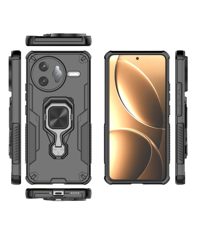 Coque Poco F7 Ultra Antichoc Anneau Support Rotatif