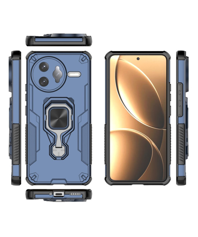 Coque Poco F7 Ultra Antichoc Anneau Support Rotatif