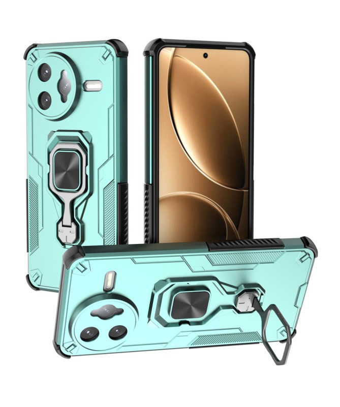 Coque Poco F7 Ultra Antichoc Anneau Support Rotatif