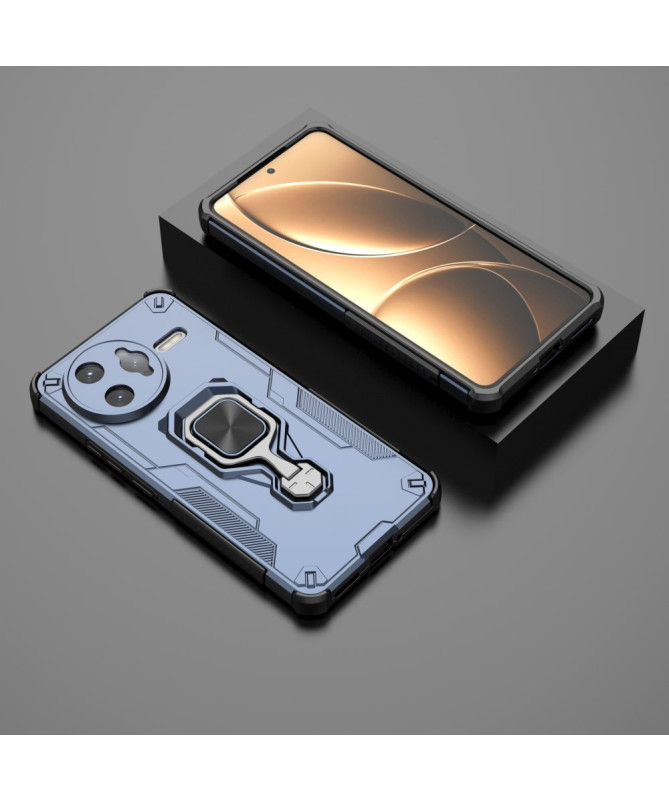 Coque Poco F7 Ultra Antichoc Anneau Support Rotatif