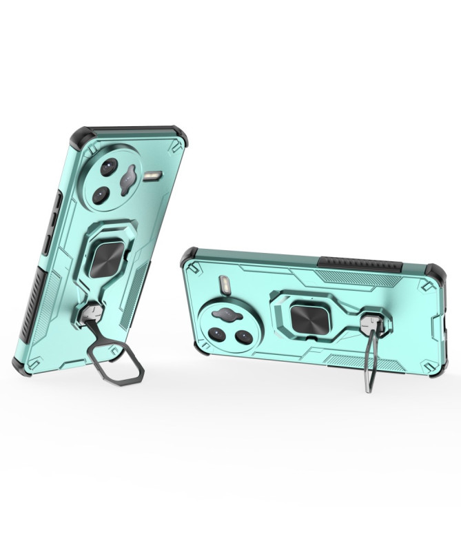 Coque Poco F7 Ultra Antichoc Anneau Support Rotatif