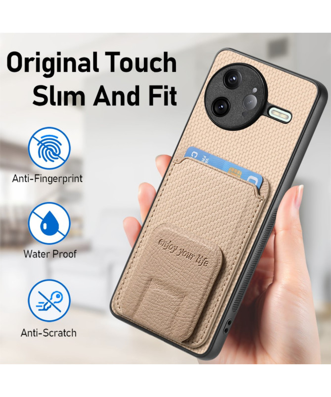 Coque Poco F7 Ultra avec Texture Fibre de Carbone | Fibra