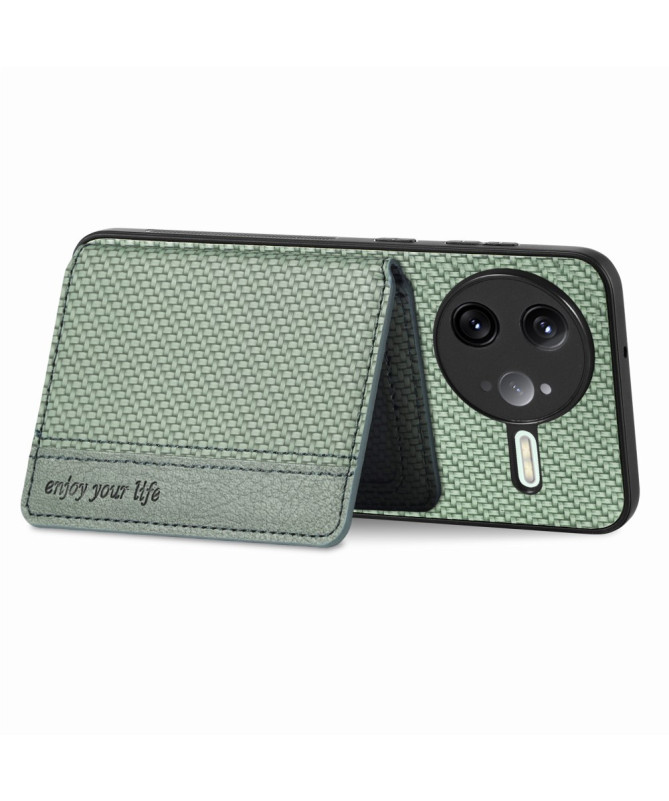 Coque Poco F7 Ultra | Portefeuille RFID Carbone