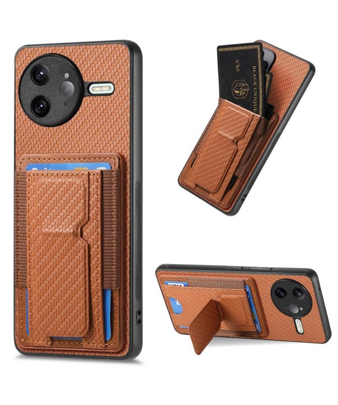 Coque Poco F7 Ultra avec support et porte-cartes | STRAVEN