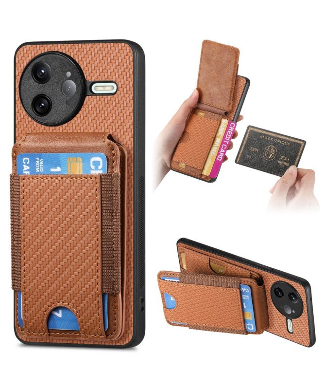 Coque Poco F7 Ultra avec Porte-Carte Discret et Support Visionnage