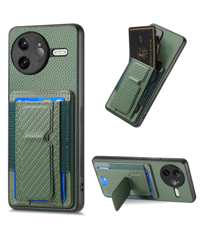 Coque Poco F7 Ultra avec support et porte-cartes | STRAVEN