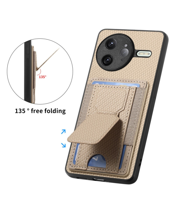 Coque Poco F7 Ultra avec support et porte-cartes | STRAVEN