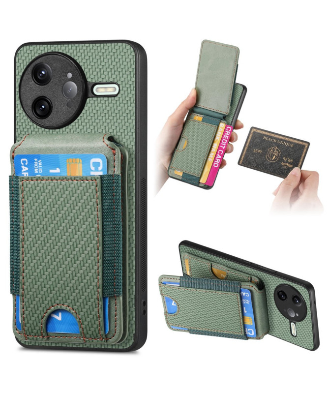 Coque Poco F7 Ultra avec Porte-Carte Discret et Support Visionnage