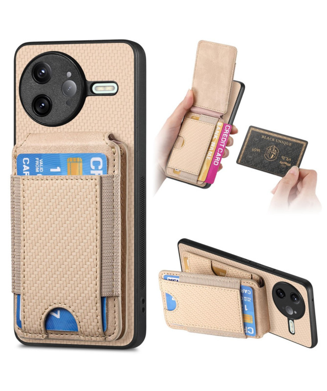 Coque Poco F7 Ultra avec Porte-Carte Discret et Support Visionnage