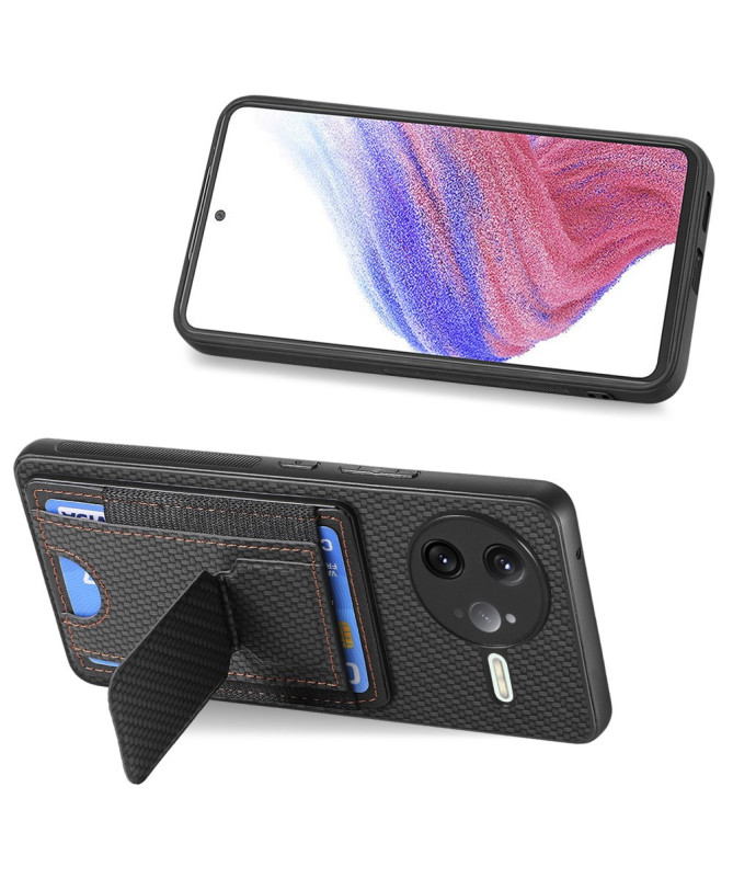 Coque Poco F7 Ultra avec support et porte-cartes | STRAVEN