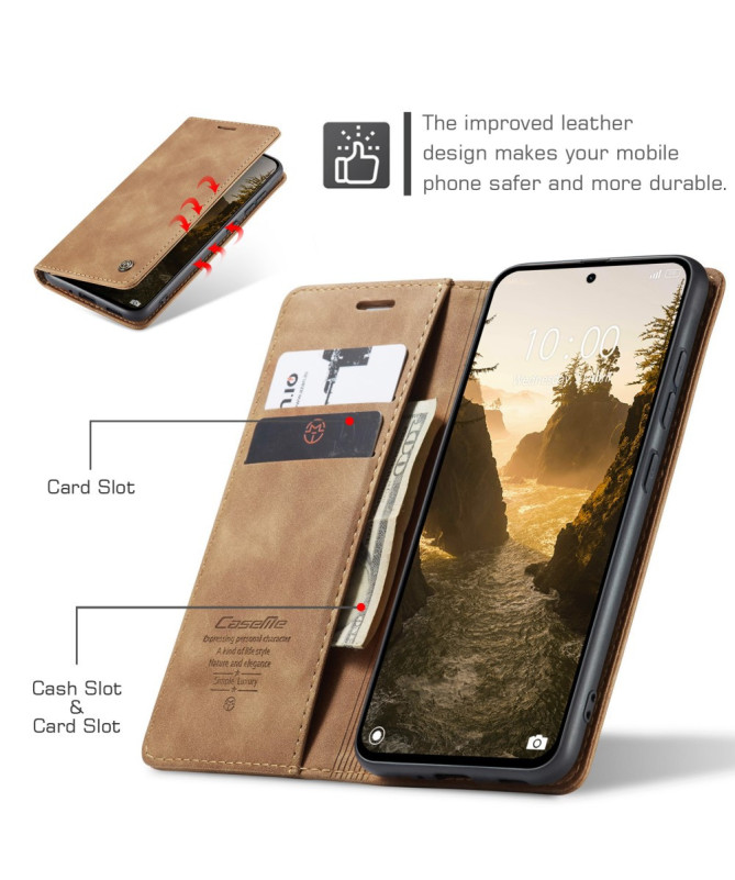 Housse Poco F7 Ultra Golias imitation cuir