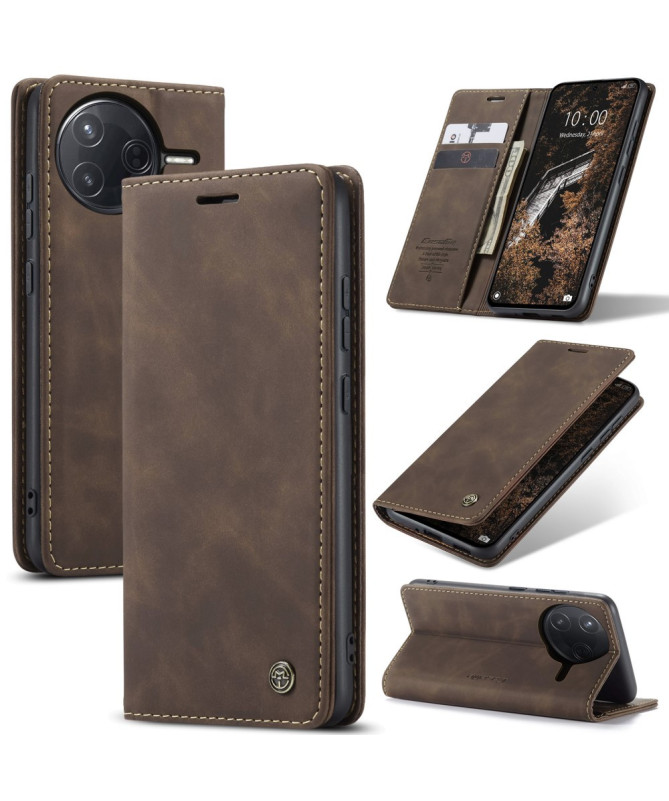 Housse Poco F7 Ultra Golias imitation cuir