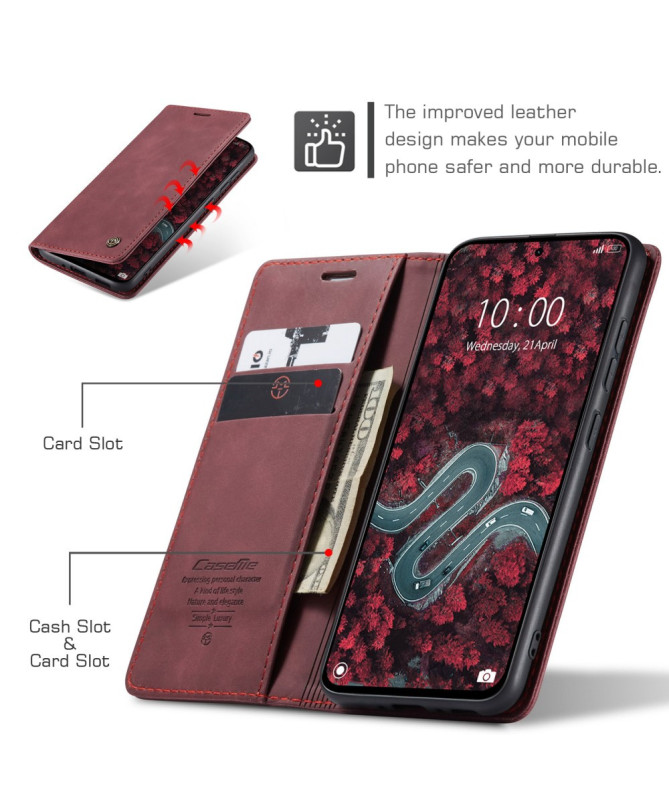 Housse Poco F7 Ultra Golias imitation cuir