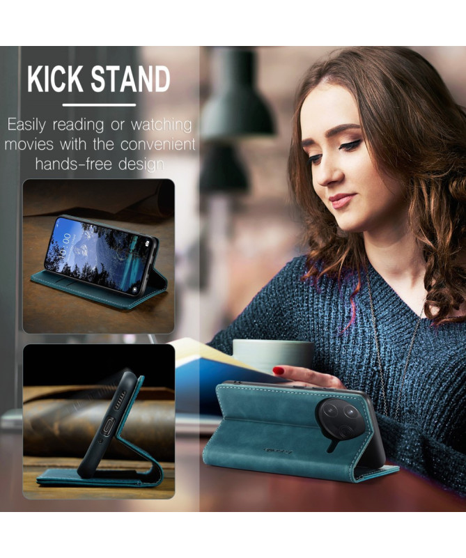 Housse Poco F7 Ultra Golias imitation cuir