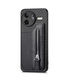 Coque Poco F7 Ultra Portefeuille Zippé et Support