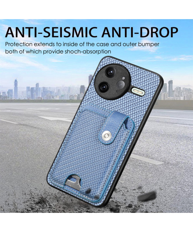 Coque Poco F7 Ultra Portefeuille avec Support & Carte Outil