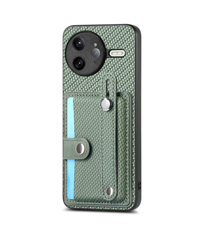 Coque Poco F7 Ultra avec Porte-Carte et Anse Support Main