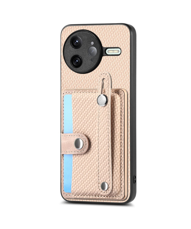 Coque Poco F7 Ultra avec Porte-Carte et Anse Support Main