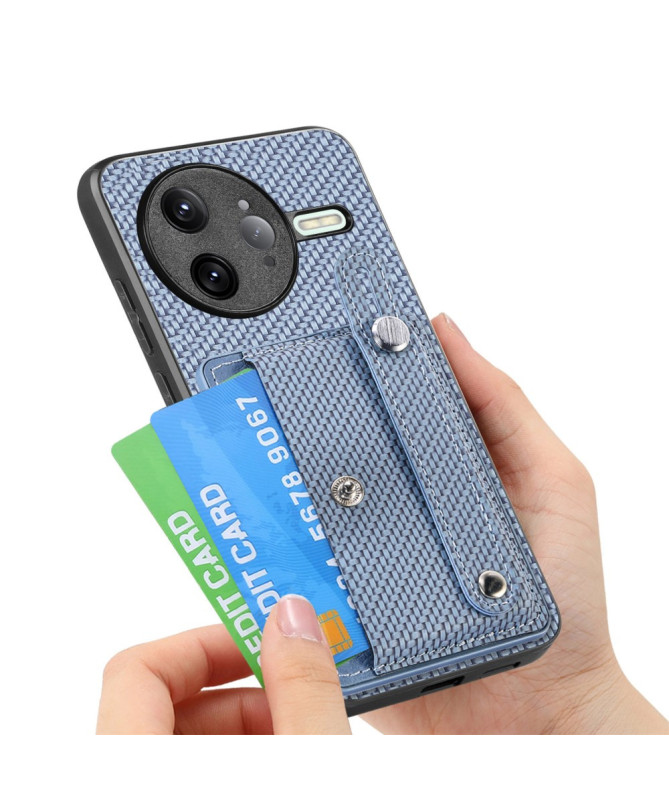 Coque Poco F7 Ultra avec Porte-Carte et Anse Support Main