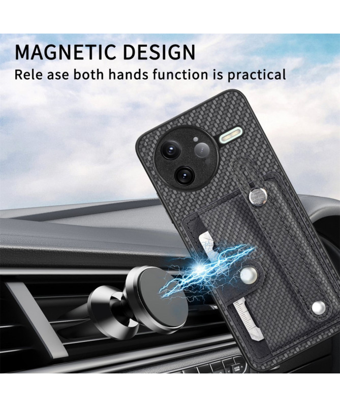 Coque Poco F7 Ultra avec Porte-Carte et Anse Support Main