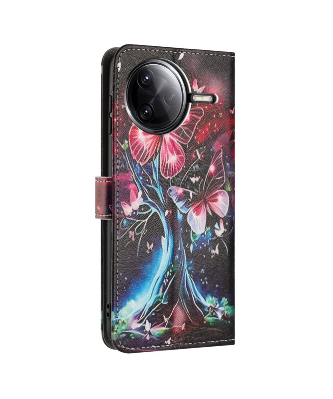 Housse Poco F7 Pro / F7 Ultra Arbre Papillons Lumineux | ENCHANTED