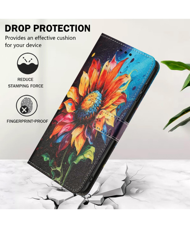 Housse Poco F7 Pro / F7 Ultra Tournesol Multicolore Artistique | SOLARIS - photo 4