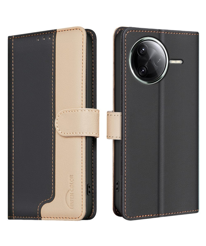 Housse Poco F7 Pro / F7 Ultra Bicolore Portefeuille | SOPHIE