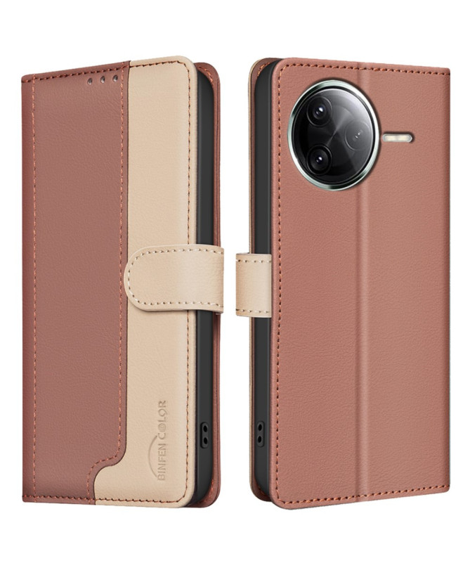 Housse Poco F7 Pro / F7 Ultra Bicolore Portefeuille | SOPHIE