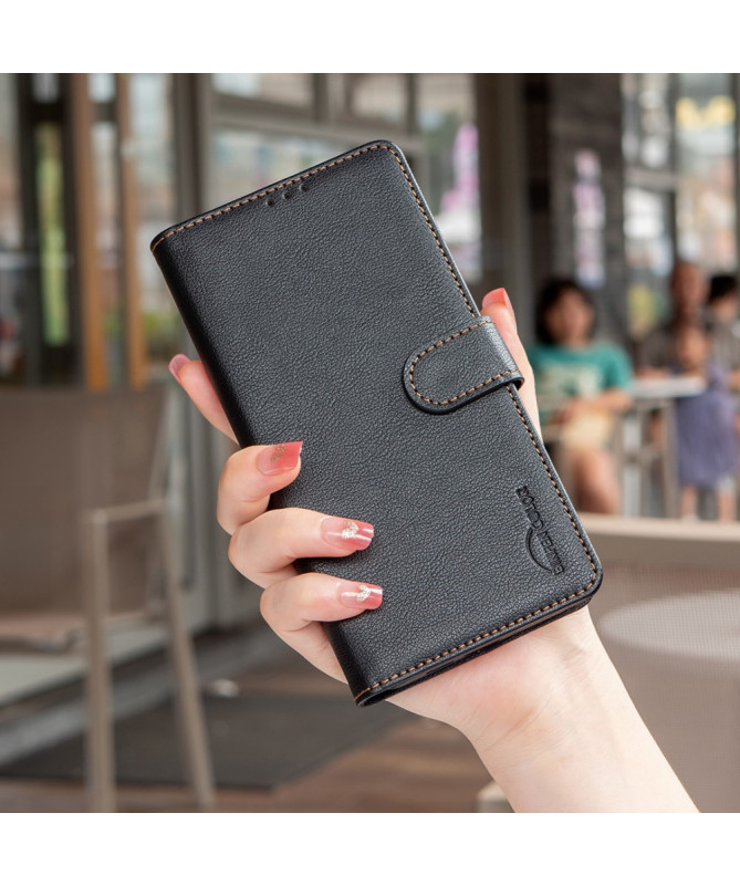 Housse Poco F7 Pro / F7 Ultra Porte-Cartes en Simili Cuir | BF32 Noir - photo 7