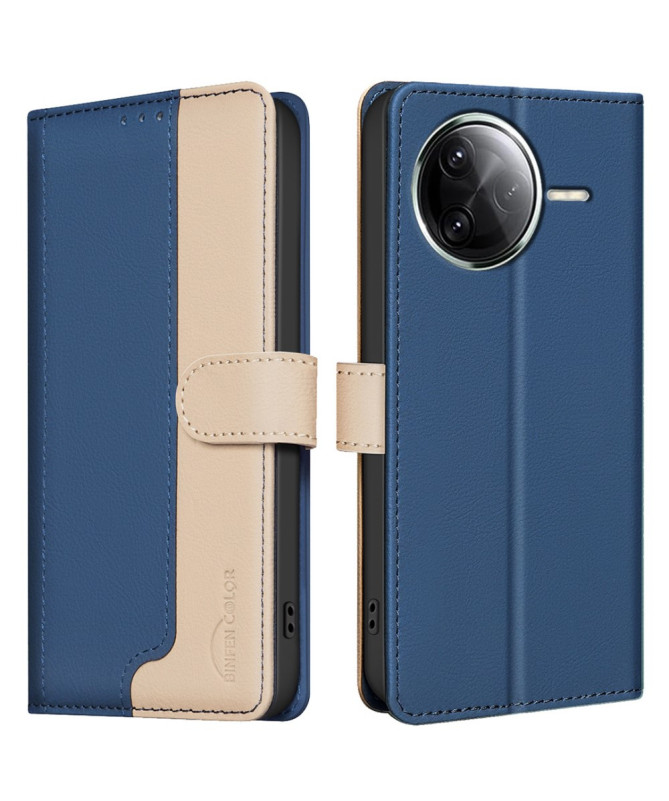 Housse Poco F7 Pro / F7 Ultra Bicolore Portefeuille | SOPHIE