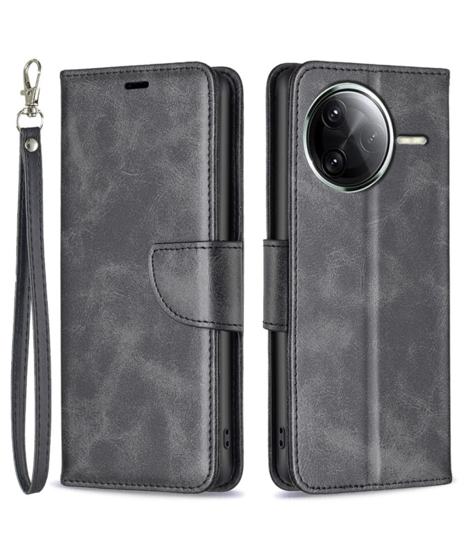 Housse Poco F7 Pro / F7 Ultra Effet Cuir avec Dragonne | MORGAN