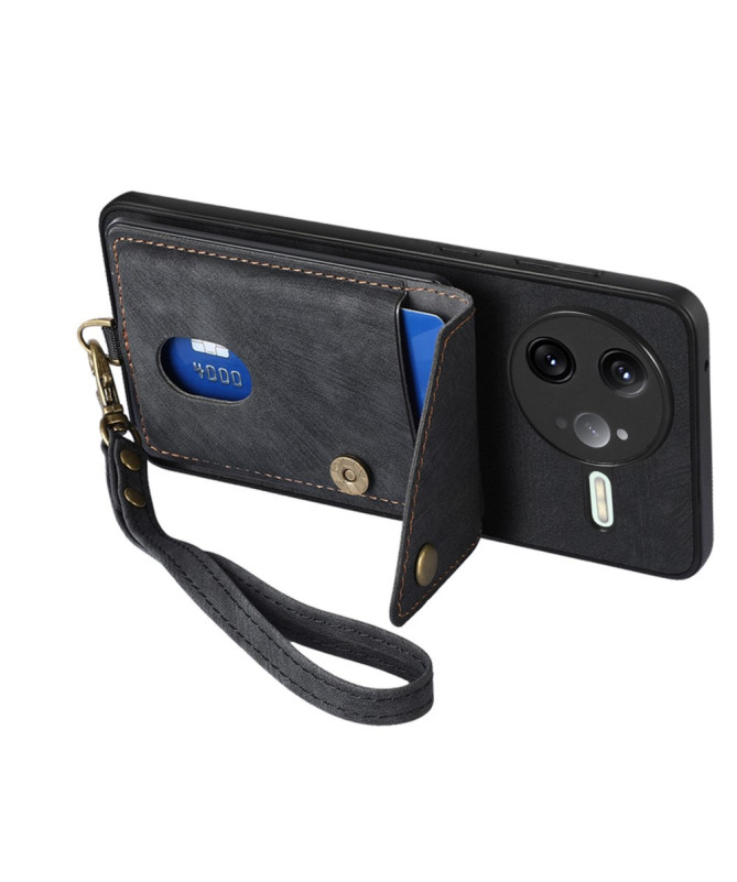 Coque Poco F7 Ultra avec Porte-Cartes Support Cuir | NESS