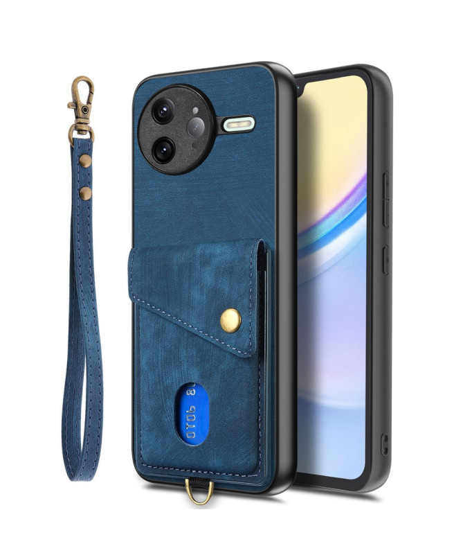 Coque Poco F7 Ultra avec Porte-Cartes Support Cuir | NESS