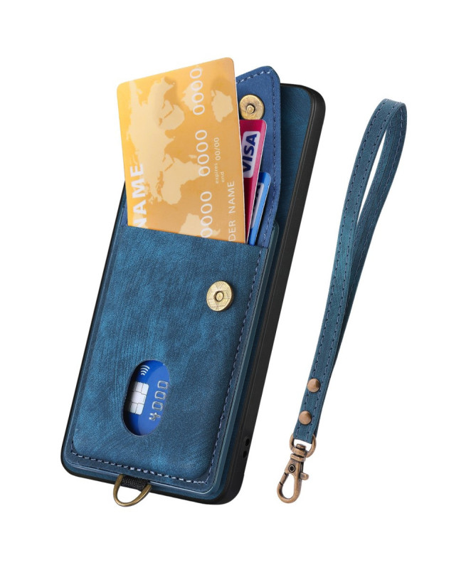 Coque Poco F7 Ultra avec Porte-Cartes Support Cuir | NESS