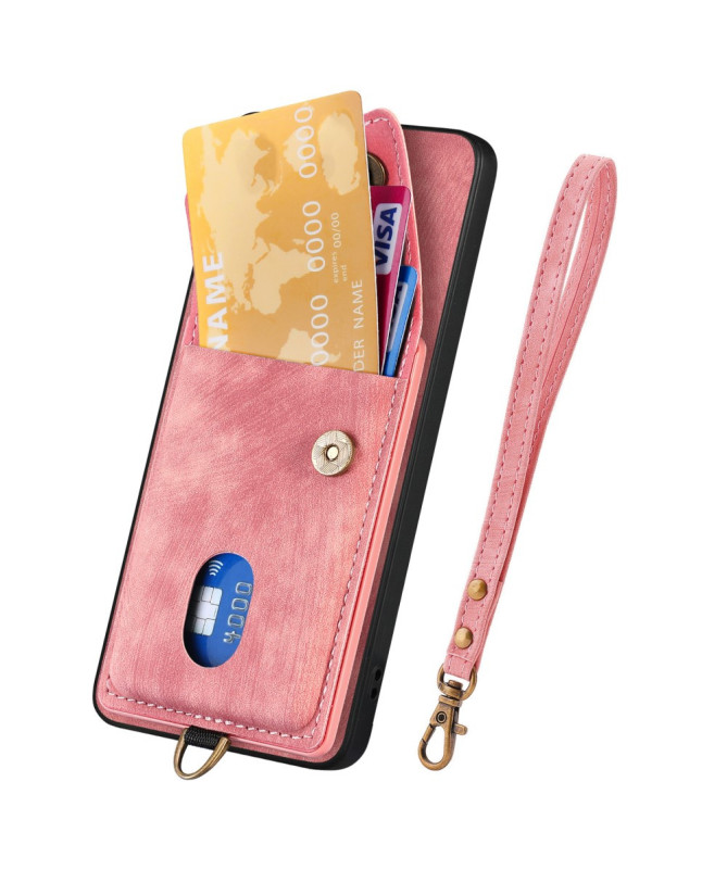 Coque Poco F7 Ultra avec Porte-Cartes Support Cuir | NESS
