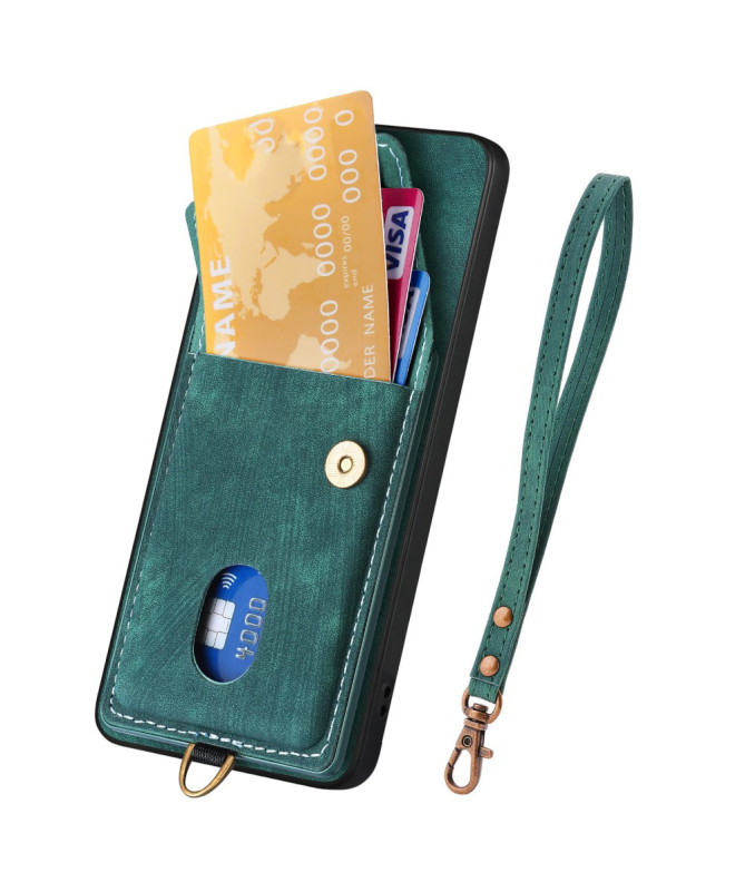 Coque Poco F7 Ultra avec Porte-Cartes Support Cuir | NESS