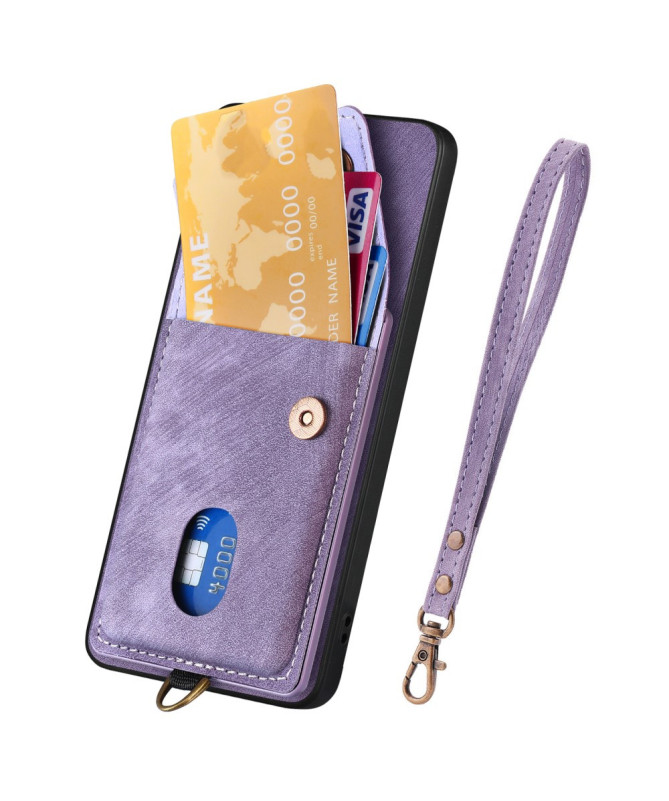 Coque Poco F7 Ultra avec Porte-Cartes Support Cuir | NESS