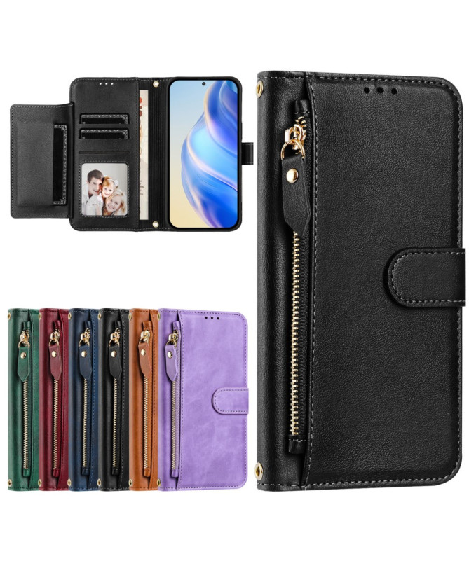 Housse Poco F7 Ultra / F7 Pro Porte-Cartes à Lanière