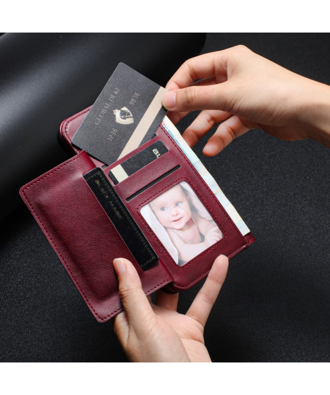 Housse Poco F7 Ultra / F7 Pro Porte-Cartes à Lanière