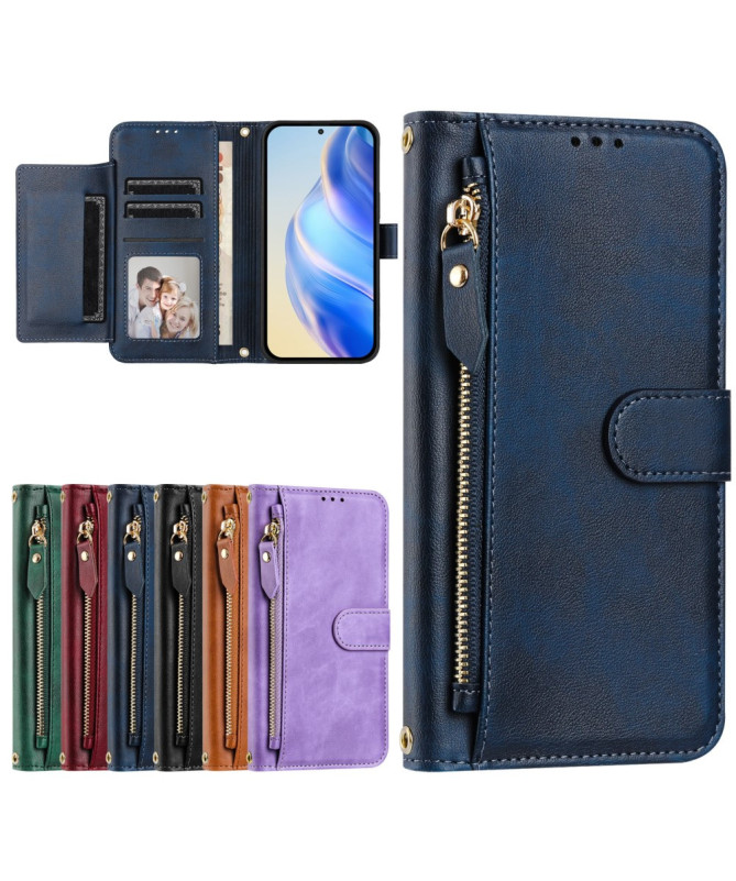 Housse Poco F7 Ultra / F7 Pro Porte-Cartes à Lanière